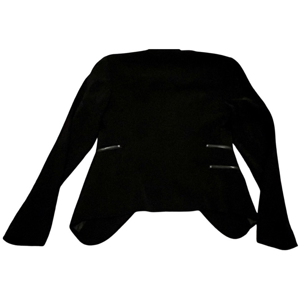 Halogen Black Asymmetrical Blazer with Zip Pockets Size XS - Picture 5 of 5